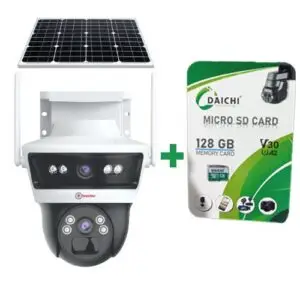 Solar Linkage Camera +128 GB SD Card