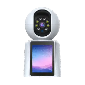 3MP Wi-Fi PT Camera With Built-in Screen